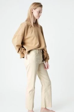 Mavi Barcelona Antique White High Wide Denim Jean New In