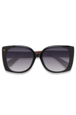 Prive Revaux Dimes Dozen Oversized Square Black Coffee Tort Sunglasses Eyewear