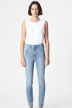 Mavi Scarlett LA Blue Vintage Straight Denim Jean New In