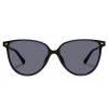 Le Specs Eternally Thin Frame Black Smoke Lens Sunglasses Eyewear