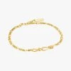 Ania Haie Jewellery Chain Reaction Fine Gold Chain Bracelet