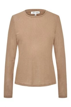 Ivy + Jack Faith Biscuit Mesh Crew Top New In