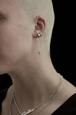 Stolen Support Local Falling Star Thread Earrings