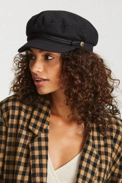 Brixton New In Fiddler Black Cap