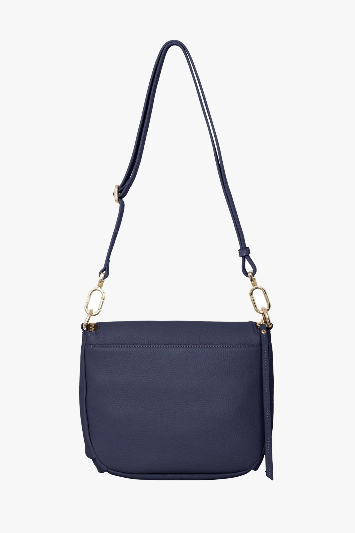 SABEN Bags Support Local Fifi Navy Leather Shoulder Bag