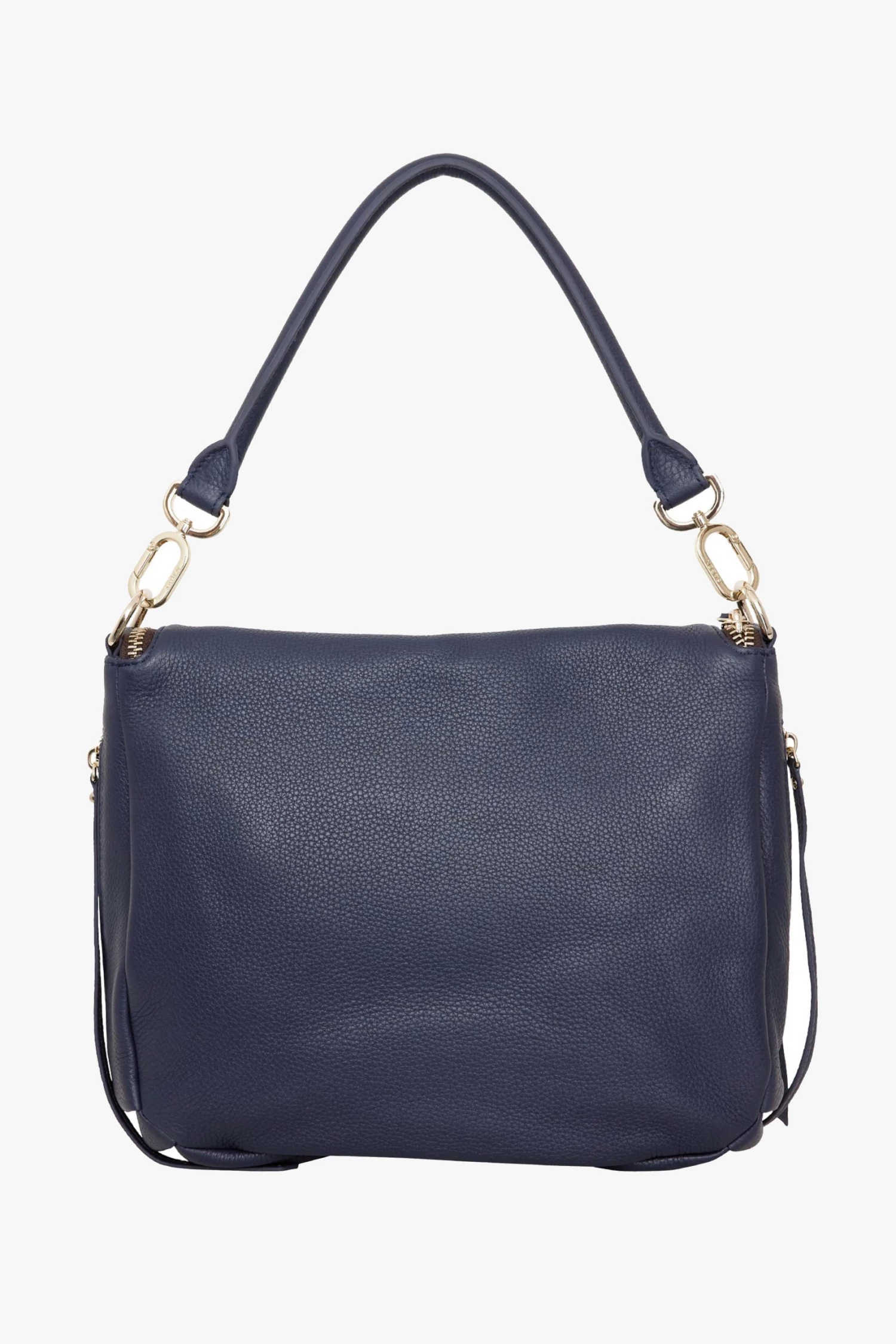 SABEN Bags Support Local Frankie Fold Over Navy Shoulder Bag