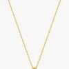 Ania Haie Jewellery Under Lock + Key Fine Padlock Gold Necklace