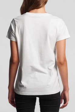 Humble + Heart Girl Boss White Organic Cotton Tee