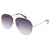 Prive Revaux Eyewear Glide Aviators Champagne Gold Grey Gradient Lens Sunglasses