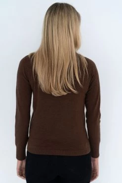 Humidity Lifestyle Alana Super Soft Chocolate Skivvy