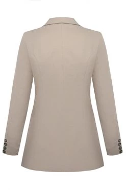 Ivy + Jack Harper Stone Textured Double Breasted Blazer