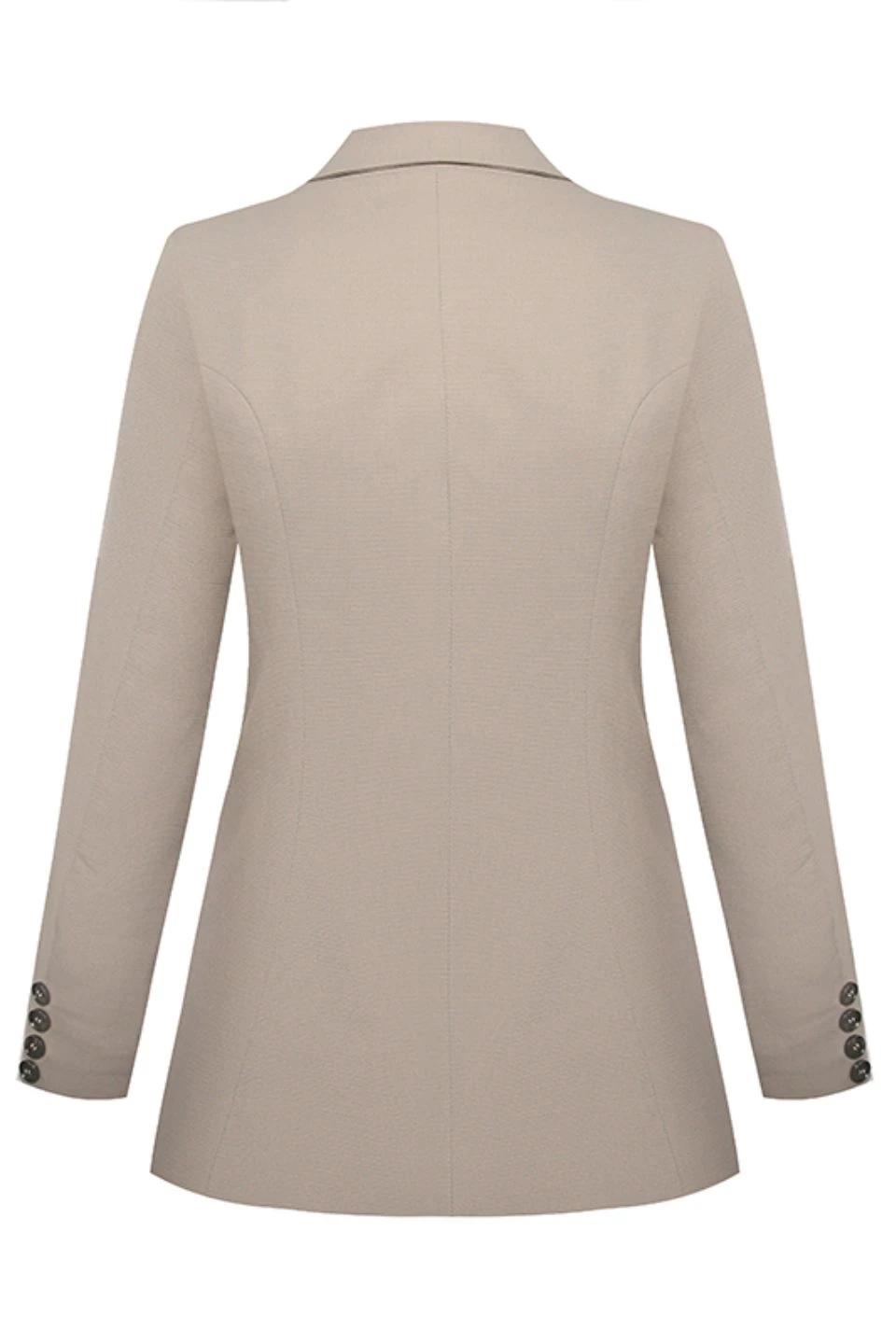 Ivy + Jack Harper Stone Textured Double Breasted Blazer