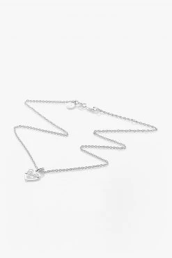 Stolen Heart Script Necklace