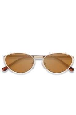 Prive Revaux Heat Up Small Gold With Honey Lens Sunglasses Eyewear