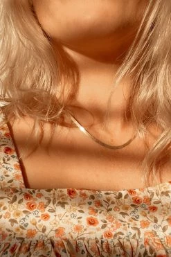 Silver Linings Axel Snake Chain Gold Necklace