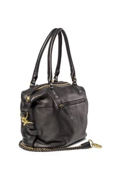 Harry & Co Jackie Black Leather Bag
