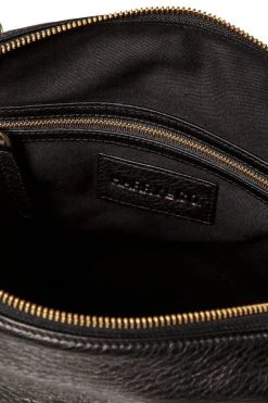 Harry & Co Jackie Black Leather Bag