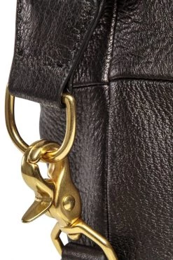 Harry & Co Jackie Black Leather Bag