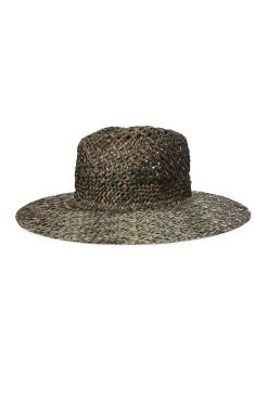 Brixton Joanna Open Weave Black Hat