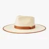 Brixton Hats & Beanies Jo Straw Rancher Natural Fedora Hat