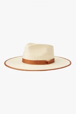 Brixton Hats & Beanies Jo Straw Rancher Natural Fedora Hat
