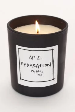 Federation Keep It Friendly No.2 Wood + Berry Candle Support Local
