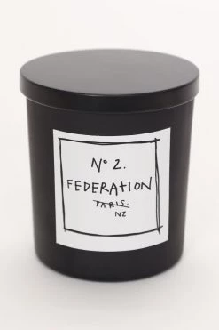 Federation Keep It Friendly No.2 Wood + Berry Candle Support Local