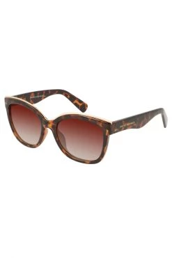 Prive Revaux Lovey Dovey Oversized Cat Eye Chocolate Tort Sunglasses