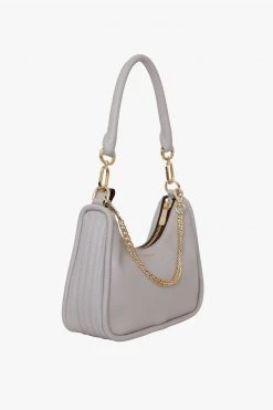 SABEN Bags Support Local Odette Glacier Shoulder Bag With Gold Chain Detail