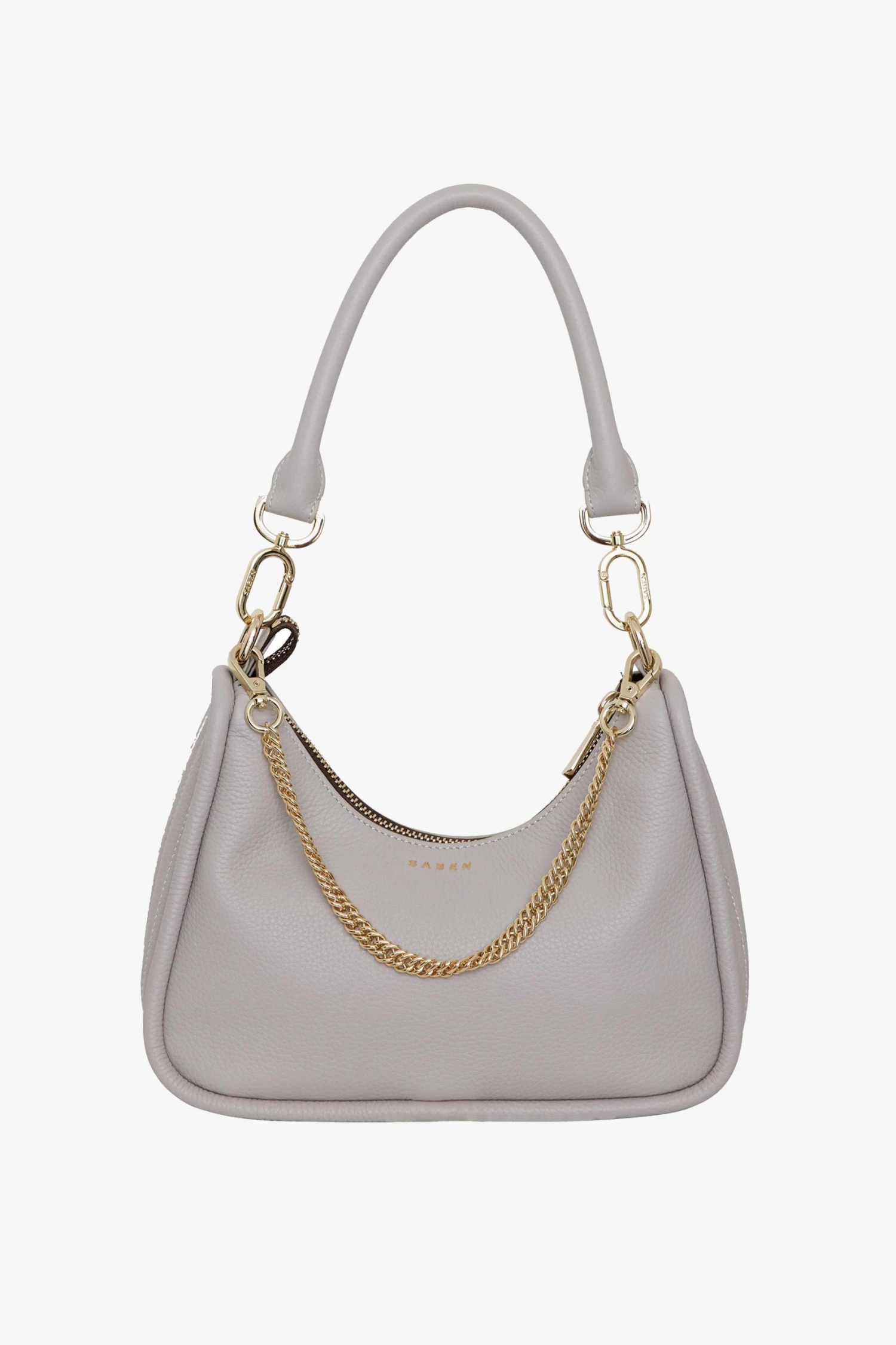 SABEN Bags Support Local Odette Glacier Shoulder Bag With Gold Chain Detail