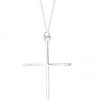 Lindi Kingi Deluxe Nirvana Silver Cross Pendant