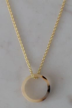 Sophie Jewellery Little Light Gold Tort Necklace