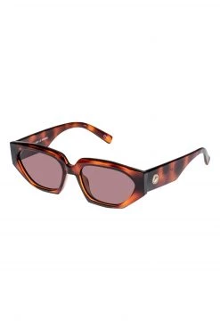 Le Specs Major Tort 90s Inspired Sunglasses Eyewear