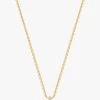 Ania Haie Midnight Gold Necklace With Gem