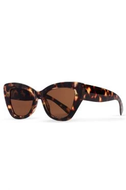 Reality Eyewear Mulholland Large Cats Eye Tortoise Sunglasses Eyewear