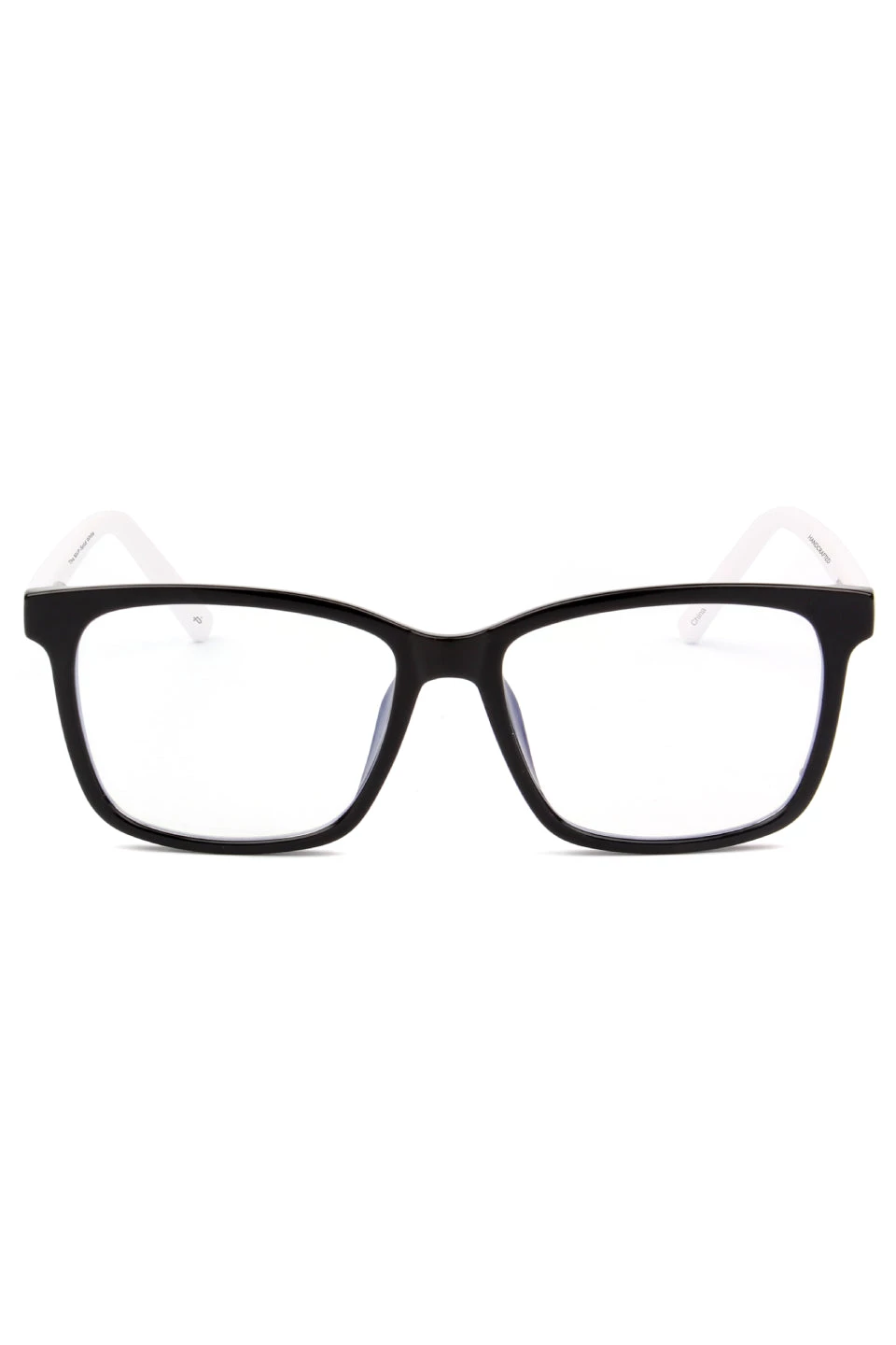 Prive Revaux Eyewear MVP Square Black White Blue Light Sunglasses