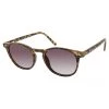Prive Revaux Maestro Round Thin Champagne Tort Grey Gradient Lens Sunglasses Eyewear