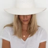 Humidity Lifestyle Margherita White Sun Hat Hats & Beanies