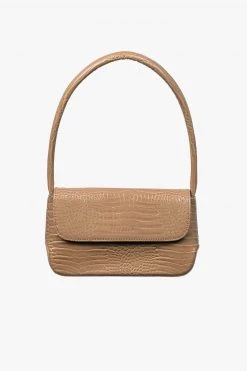 Brie Leon Bags & Wallets Mini Camille Biscuit Baby Croc Bag