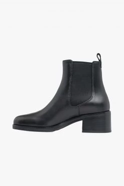 Solsana New In Nellie Black Leather Boot
