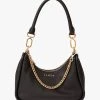 SABEN Bags Odette Black Handbag With Gold Chain Detail Support Local