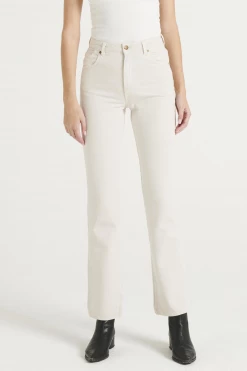 Rollas Original Straight White Salt Denim Jean New In