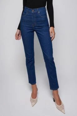 Nobody Denim Frankie Insight Navy Ankle Stretch Jean
