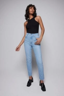 Nobody Denim Denim Frankie Intention Ankle Stretching Sky Blue Jean