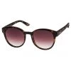 Le Specs Paramount Round Milky Tort Brown Gradient Lens Sunglasses Eyewear
