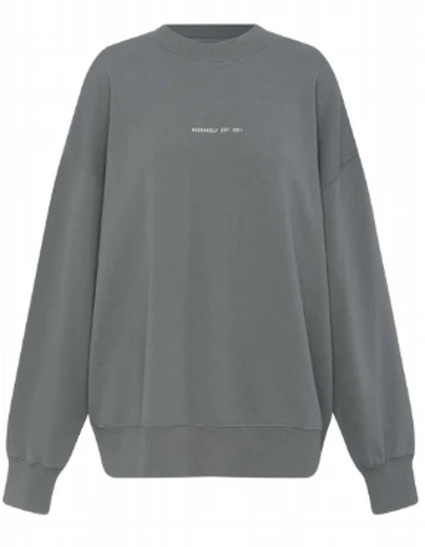 Assembly Womens Established Washed Graphite Fleece