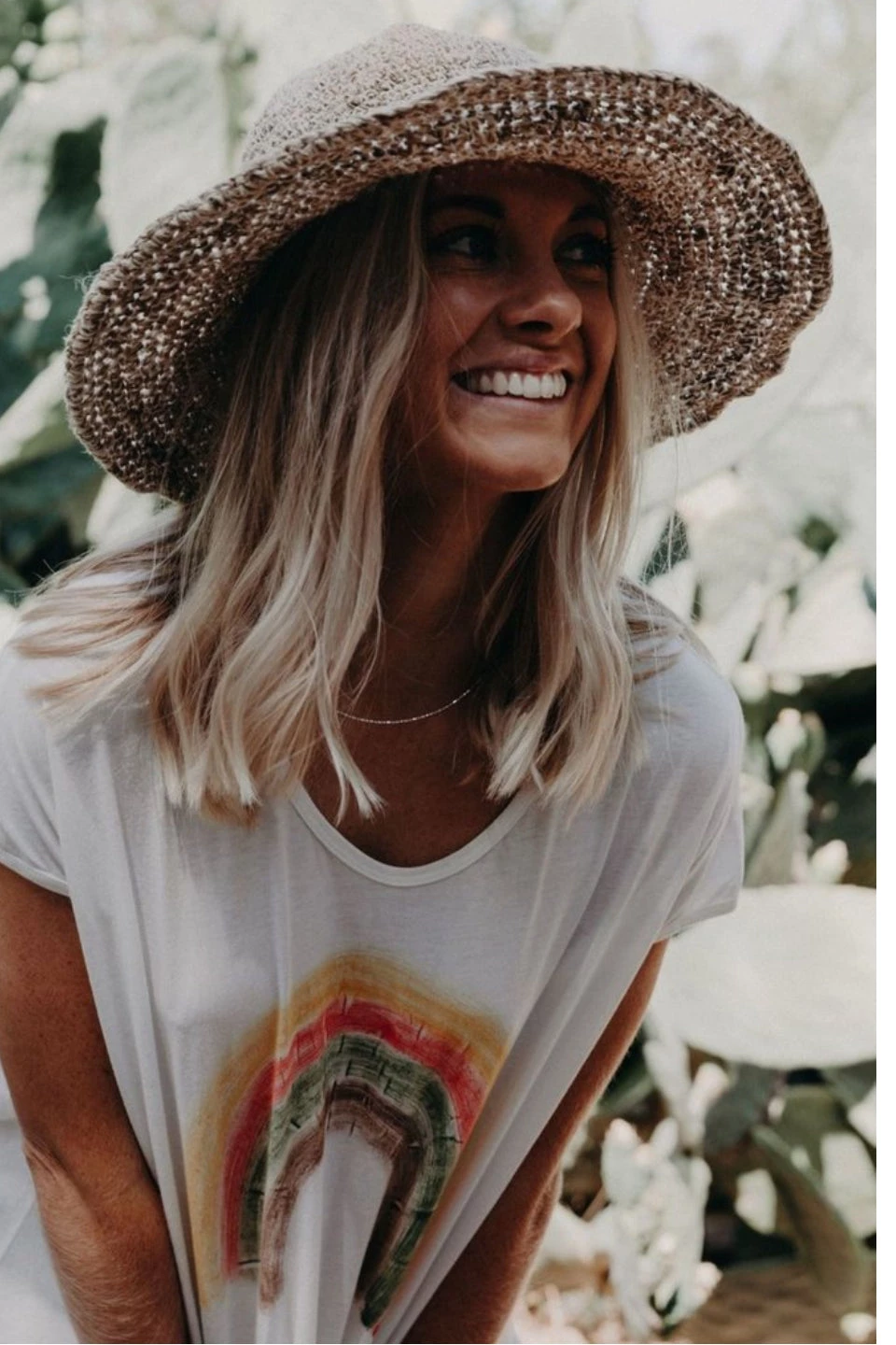 Hobo+Hatch Hand Woven In Nepal Natural Polly Sun Hat Hats & Beanies