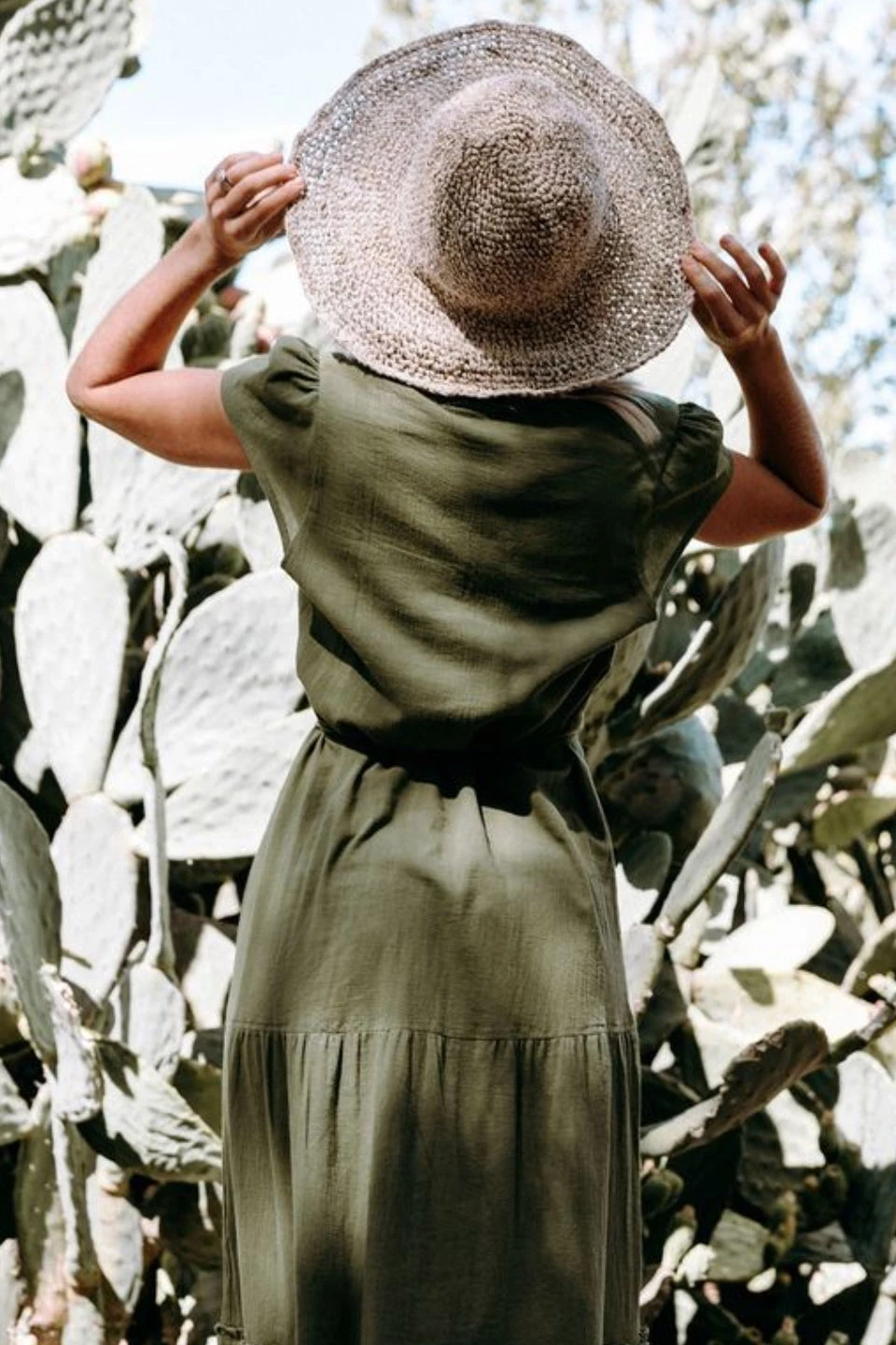 Hobo+Hatch Hand Woven In Nepal Natural Polly Sun Hat Hats & Beanies