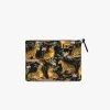 Wouf Pouch Large Black Lazy Jungle