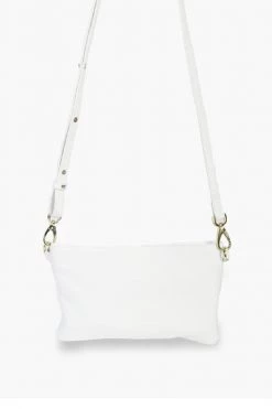 Federation Ryder Meringue White Crossbody Small Clutch Bag Support Local